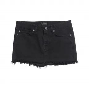 巴黎世家/Balenciaga 裁剪半裙 为 所有 在 黑 744972-TNW11-1700