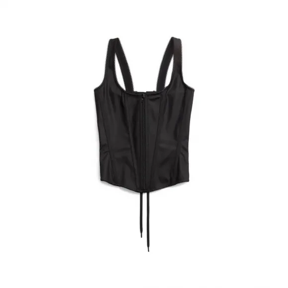 巴黎世家/Balenciaga 背心胸衣 在 黑 746213-TNV49-1000