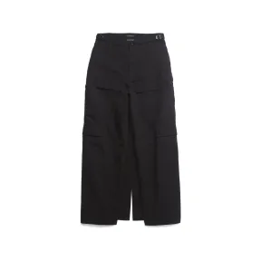 巴黎世家/Balenciaga Apron Cargo 裤裙 为 所有 在 黑 748599-TKP27-1000