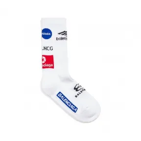 巴黎世家/Balenciaga Top League短袜 为 男士 在 白色 767035-4D7B4-9000