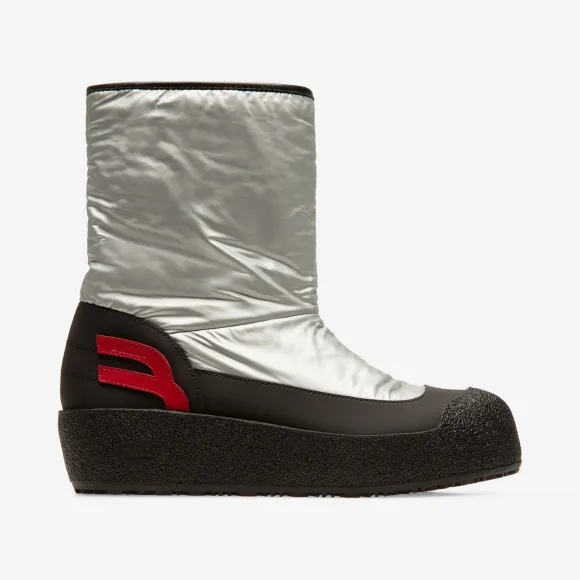 巴利/Bally 银色合成面料短靴 6228425