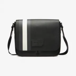 巴利/Bally 黑色防水帆布邮差包 6228770