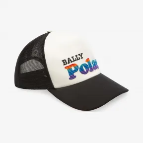 巴利/Bally 多重黑棉质棒球帽 6229441