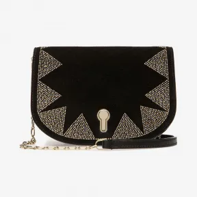 巴利/Bally 黑色皮革迷你包 6229659