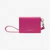 巴利/Bally 艳粉色小牛皮名片夹 6229945