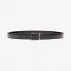 巴利/Bally 男式灰色纯色二层牛皮可调式双面腰带 6232256