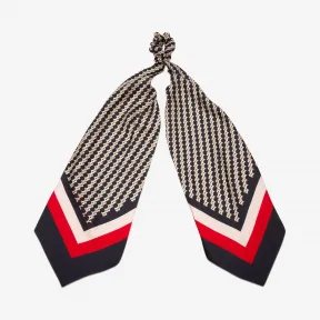 巴利/Bally 海军蓝真丝发圈 6233432