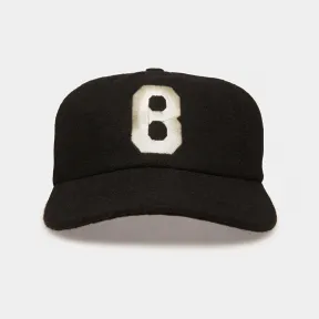 巴利/Bally 男士黑色羊毛刺绣棒球帽 6304078