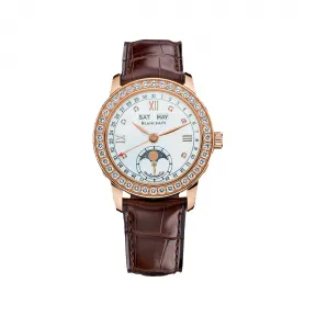 宝珀/Blancpain Women 女装腕表系列 红金表壳 自动机械机芯 女表 2360-2991A-55B