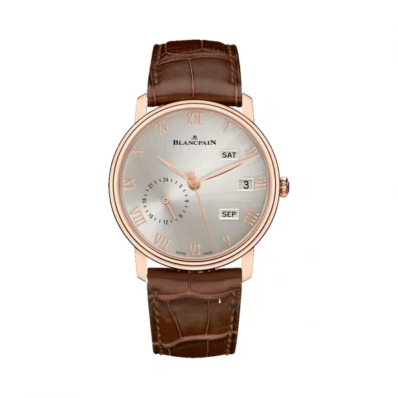 宝珀/Blancpain 经典系列 18K红金 自动机械机芯 男表 6670-3642-55