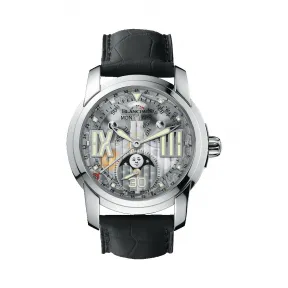 宝珀/Blancpain 开创系列 18K白金 自动机械机芯 男表 8866-1500-53B