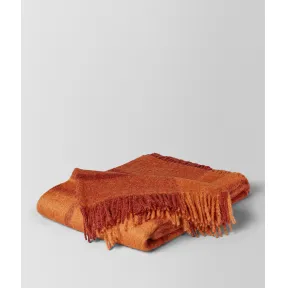 葆蝶家/Bottega Veneta 鲜橙橘鲜橙桔KAUNIS羊驼毛羊毛混纺毯 4334694V8127676