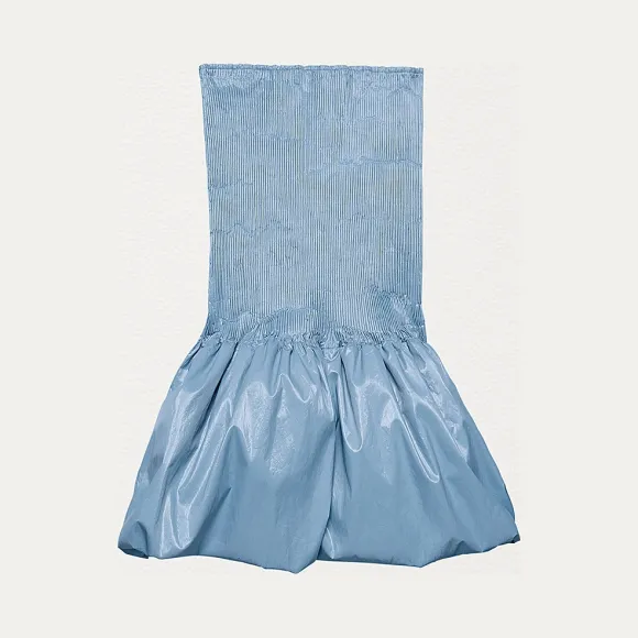 葆蝶家/Bottega Veneta 闪亮玻璃纸裙装 592134VKG501714