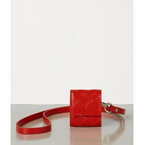 葆蝶家/Bottega Veneta 亮红色 头戴式耳机盒 592690-VMBI1-8911