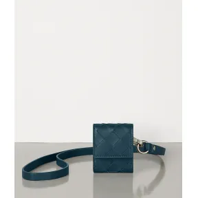 葆蝶家/Bottega Veneta 深蓝色 头戴式耳机盒 592690-VO0BI-3116