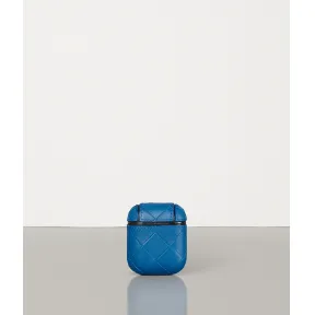 葆蝶家/Bottega Veneta 宝石蓝 AIRPOD耳机盒 610263-VCPQ0-4206
