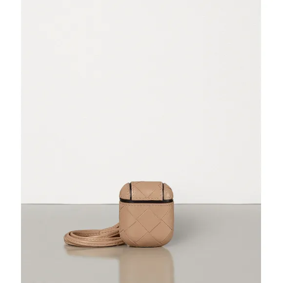 葆蝶家/Bottega Veneta 淡粉色 AIRPOD耳机盒 612042-VCPP0-9910
