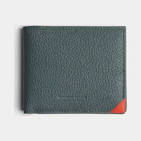 葆蝶家/Bottega Veneta 石板色、橙色 双折钱包，配有零钱袋 630352-VA971-1647