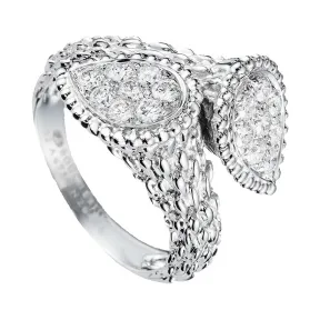 宝诗龙/Boucheron Toi et Moi Serpent Bohème图案戒指 小号款 JRG04BDB1