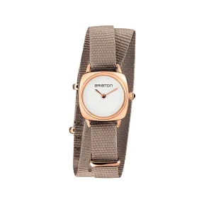 布里斯顿/briston 24 x 24 MM 抛光316L不锈钢 玫瑰金 石英机芯 女表 19924.SPRG.M.2.NT