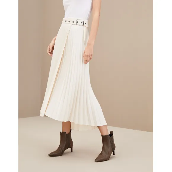 布内罗·古奇拉利/Brunello Cucinelli 中长裙 (192MA129G2854) - 女款 半裙