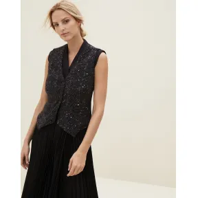 布内罗·古奇拉利/Brunello Cucinelli 马甲 (192MB984SR106) - 女款 外套和夹克