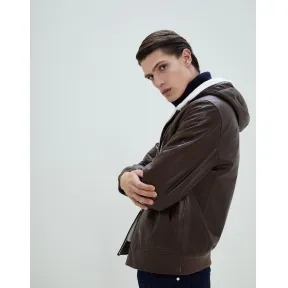 布内罗·古奇拉利/Brunello Cucinelli 皮革 (192MPRIA1690) - 男款 外套和夹克