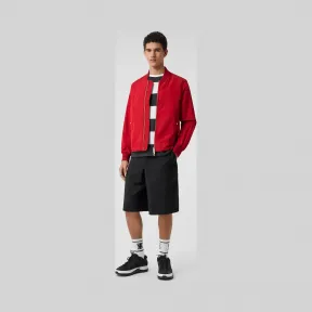 博百利/Burberry 徽标印花形状记忆塔夫绸飞行夹克  P40561971