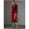 博百利/Burberry 女士 羊绒 Trench 风衣 (缤纷红色) 40674271