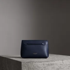 博百利/Burberry 女士 皮革手腕袋 (中调靛蓝) 40711721