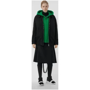 博百利/Burberry 女士 轻薄嘎巴甸哈林顿外套 (黑色) 40713181