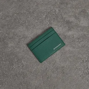 博百利/Burberry  粒纹皮革卡片夹 (深青色)  40739681