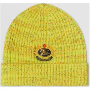 博百利/Burberry 女士 典藏绣标羊毛混纺帽 (金雀花黄)  40785321