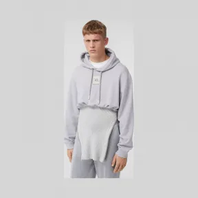 博百利/Burberry 重塑版棉质连帽衫 (浅砾石灰)  45637221