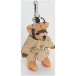 博百利/Burberry 男士 Trench 风衣 Thomas 泰迪熊吊饰 (古典黄色)  80033311