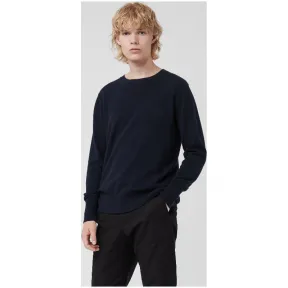 博百利/Burberry 男士 典藏绣标羊绒衫 (黑色) - 男士  80037901