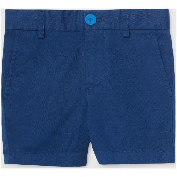 博百利/Burberry 儿童用品 棉质卡其短裤 (亮海军蓝)  80048851