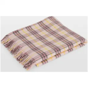 博百利/Burberry 儿童用品 格纹羊绒婴儿毛毯 (浅花色) - 童装  80072681