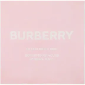博百利/Burberry 男士 Horseferry 印花丝质方巾 (粉红色)  80115221