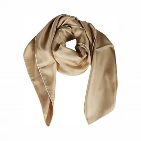 博百利/Burberry 男士 Horseferry 印花丝质方巾 (典藏米色)  80119481