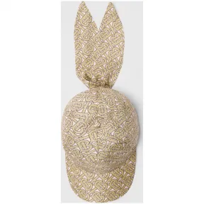 博百利/Burberry 女士 专属标识印花棒球帽 (粉红色) 80139741