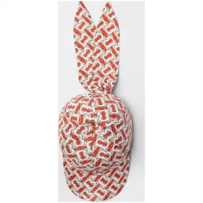 博百利/Burberry 女士 专属标识印花棒球帽 (朱红色) 80139751