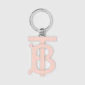 博百利/Burberry 女士 专属标识图案镀金钥匙吊饰 (玫瑰米色) 80151961