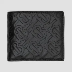 博百利/Burberry 专属标识皮革双折零钱夹 P80176551