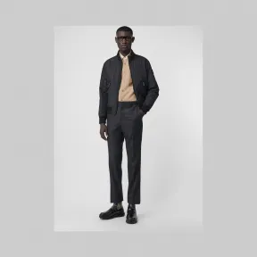 博百利/Burberry 男士 菱形绗缝温控夹克 (黑色) 80191311