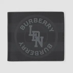 博百利/Burberry 徽标图案双折零钱夹 P80225531