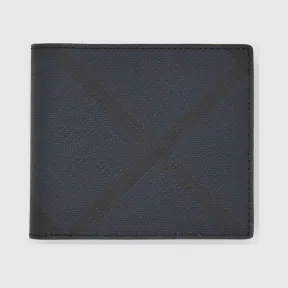 博百利/Burberry London 格纹拼皮革双折钱夹 P80229431