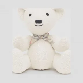 博百利/Burberry 棉质羊绒混纺 Thomas 泰迪熊 (象牙色) - 儿童  80236891