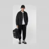 博百利/Burberry 可拆式保暖内层接合棉质外套 (黑色) - 男士  80237061