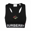 博百利/Burberry 徽标图案弹力平织运动上衣 (黑色) - 女士  80246591